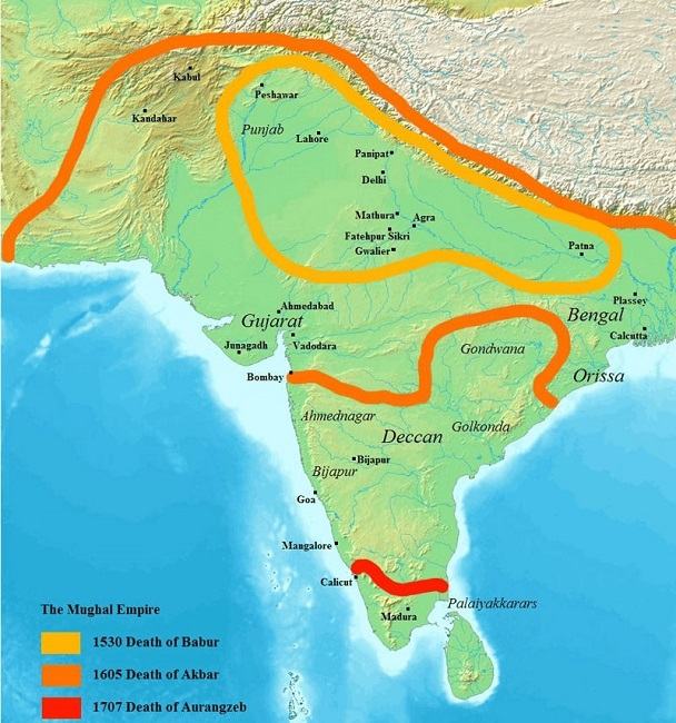 The Mughal empire