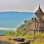 Gomukh temple, Lonar lake, entrance of wildlife sanctuary, entréé de la réserve naturelle