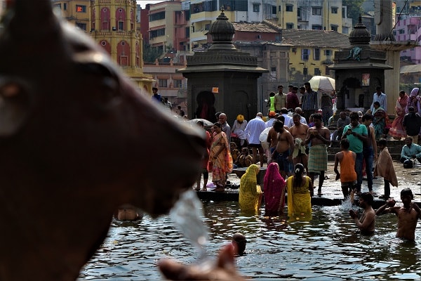 Bains rituels à Nashik