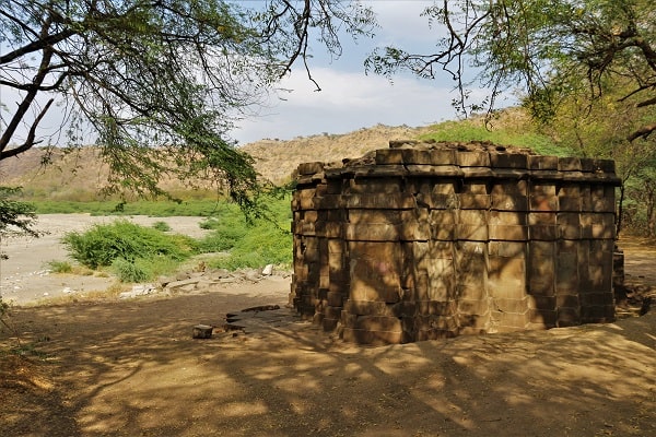 Temple près de lonar lake, Temple near lonar lake