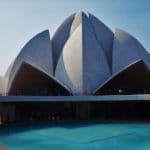 Lotus temple, Delhi, travel in india, voyager en Inde