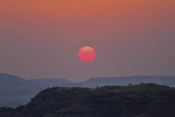 levée de soleil, sunrise, india, inde, maharashtra, Aurangabad
