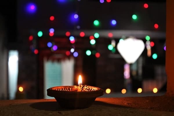 Diwali, la fête des lumière, hindoue