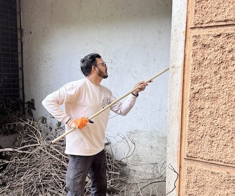 Campagne de nettoyage, tourisme responsable en inde, cleaning campaign in India Campagne de nettoyage, tourisme responsable en inde, cleaning campaign in India